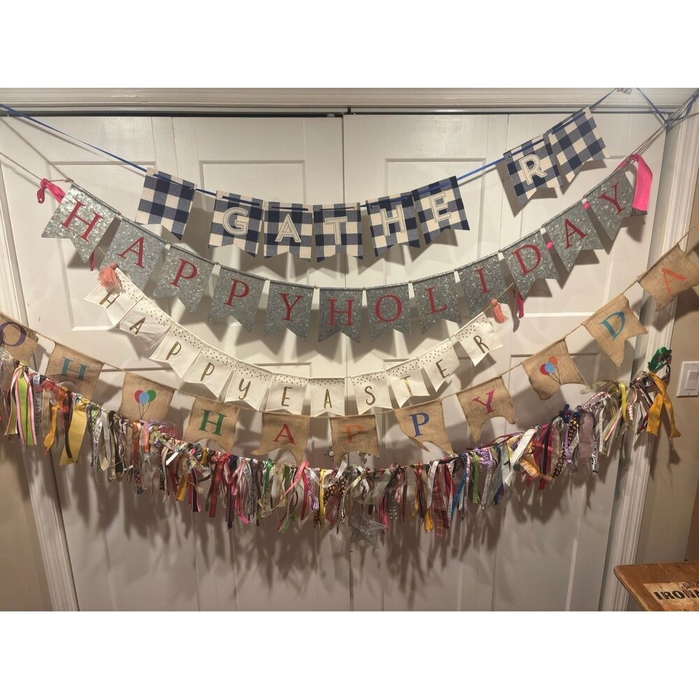 Banner Garland Box Every Holiday New Mom, New Home,or Bridal Shower Gift!!!